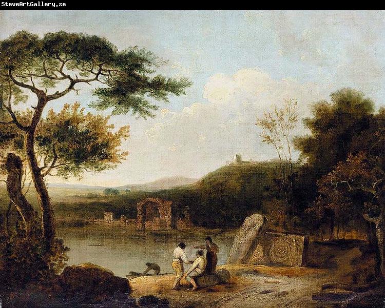 Richard Wilson Lake Avernus I, by Richard Wilson,